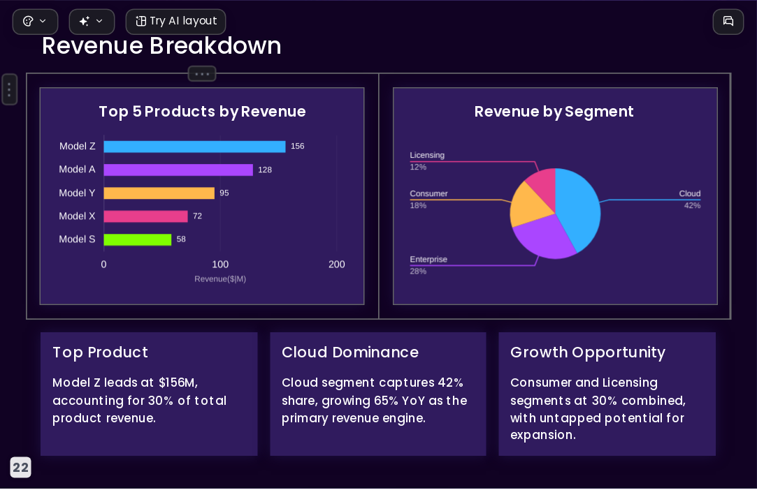 Dark Gradient Neon AI Presentation Template for Portfolio Showcase 2026 - Slide 22