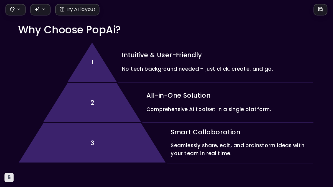 Dark Gradient Neon AI Presentation Template for Portfolio Showcase 2026 - Slide 6