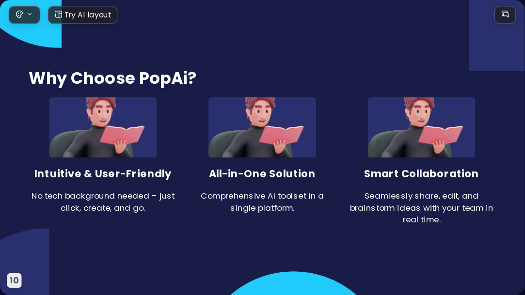 Talk Smarter AI Presentation Template for Teaching Courseware 2026 - Slide 10