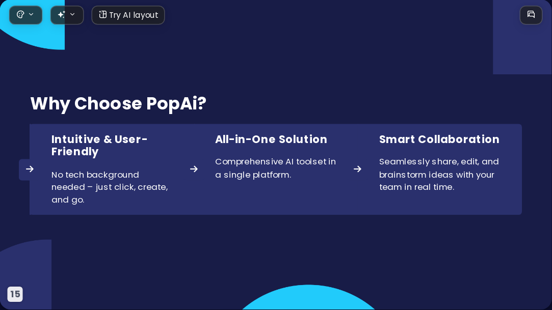 Talk Smarter AI Presentation Template for Teaching Courseware 2026 - Slide 15