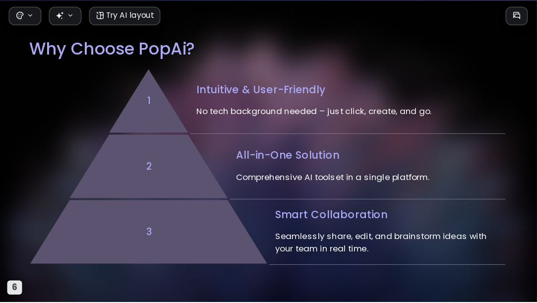 Gradient Feather AI Presentation Template for Portfolio Showcase 2026 - Slide 6