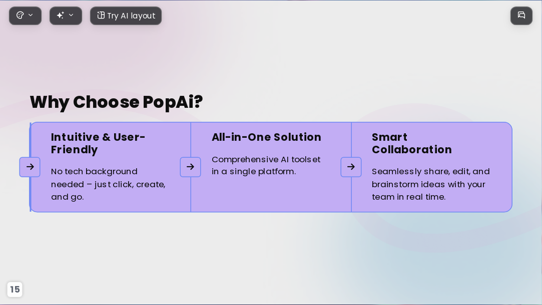 The Cosmos AI Presentation Template for Design Showcase 2026 - Slide 15
