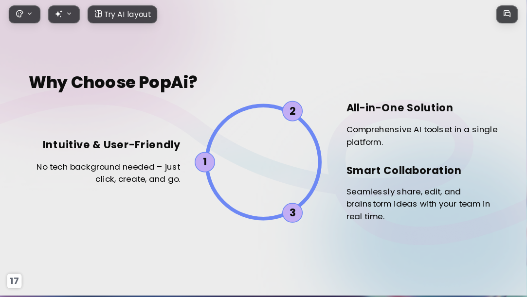 The Cosmos AI Presentation Template for Design Showcase 2026 - Slide 17