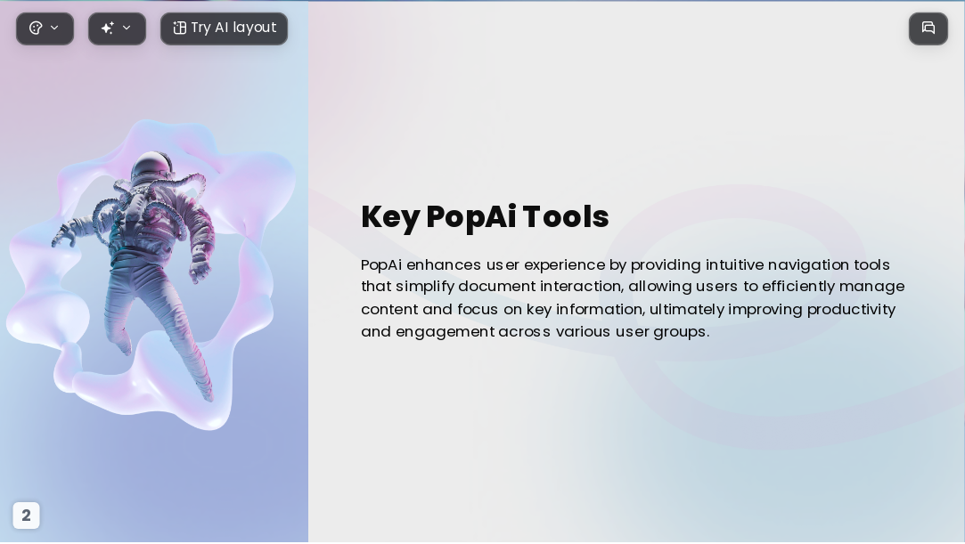 The Cosmos AI Presentation Template for Design Showcase 2026 - Slide 2