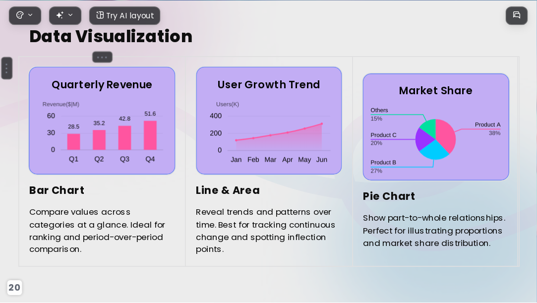 The Cosmos AI Presentation Template for Design Showcase 2026 - Slide 20