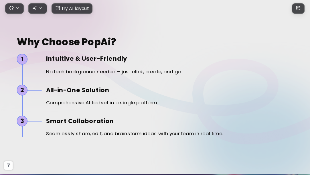 The Cosmos AI Presentation Template for Design Showcase 2026 - Slide 7