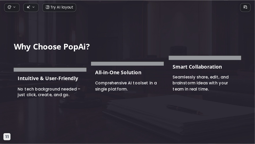 Legal Case Analysis AI Presentation Templates for Law Firms and Litigation 2026 - Slide 11