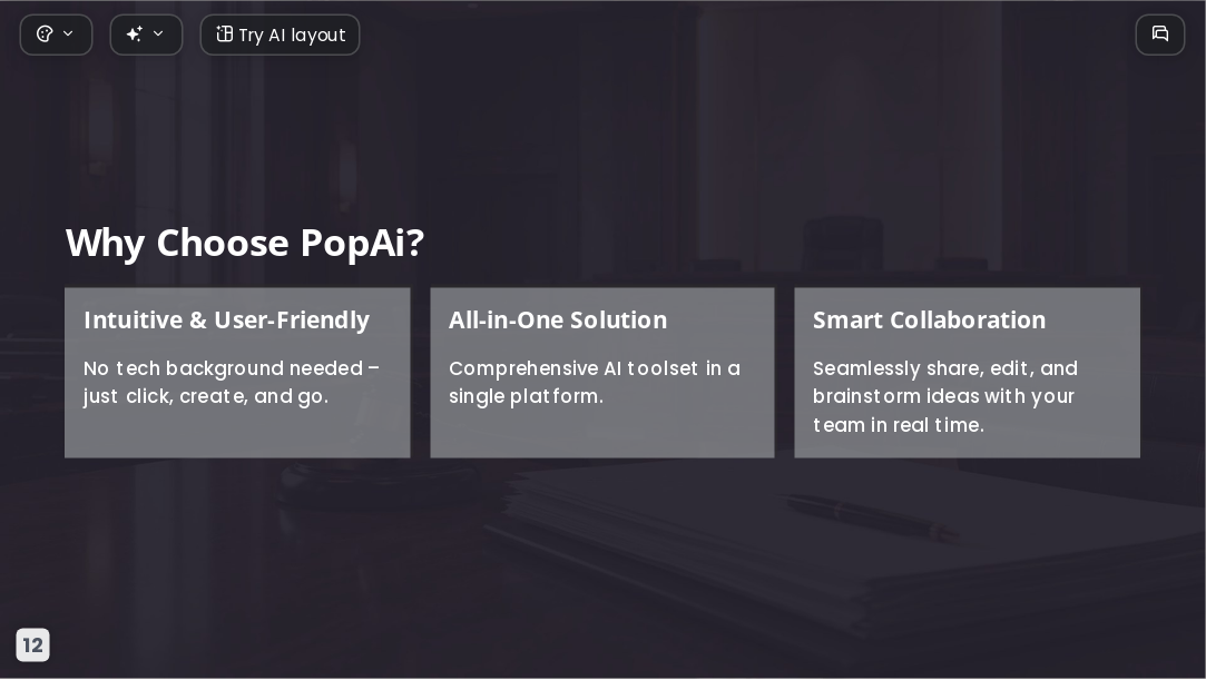 Legal Case Analysis AI Presentation Templates for Law Firms and Litigation 2026 - Slide 12
