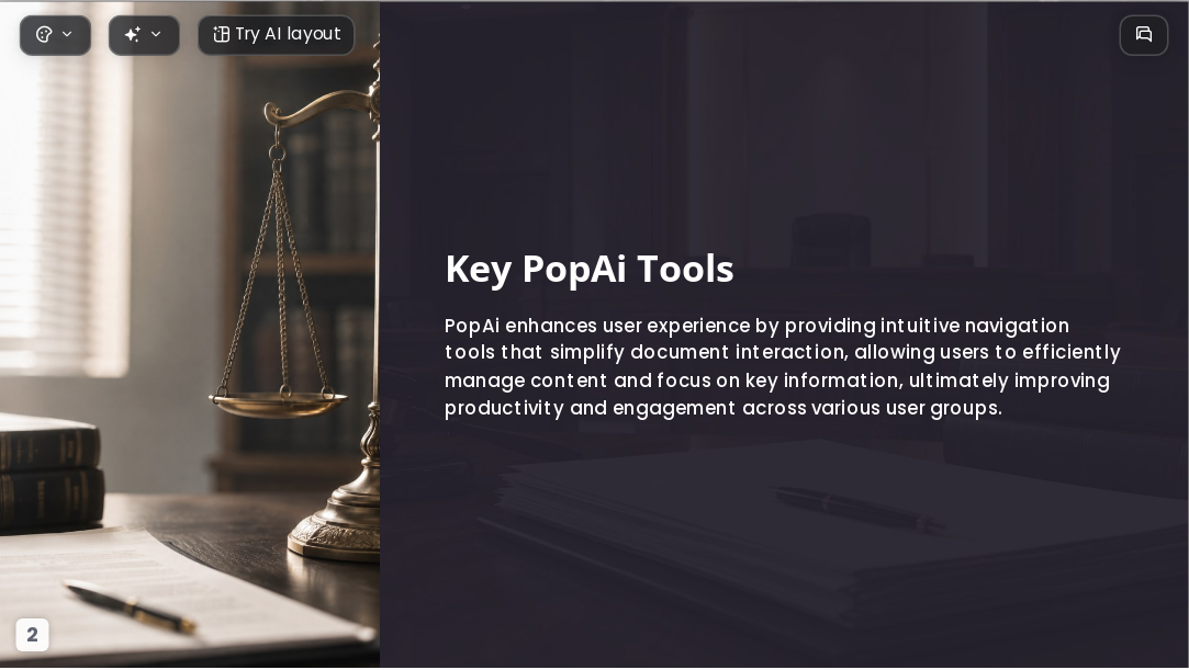 Legal Case Analysis AI Presentation Templates for Law Firms and Litigation 2026 - Slide 2