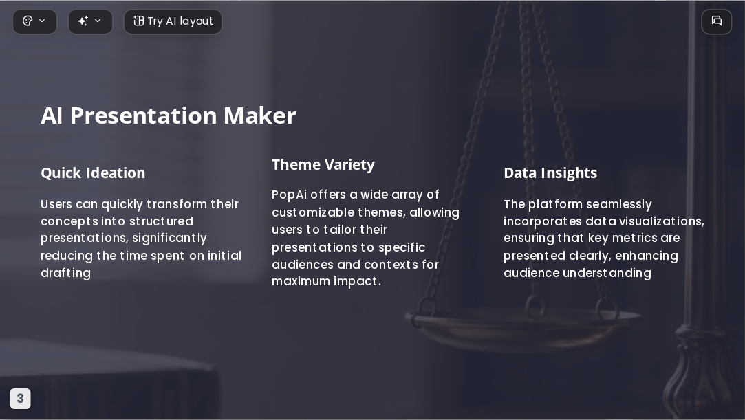 Legal Case Analysis AI Presentation Templates for Law Firms and Litigation 2026 - Slide 3