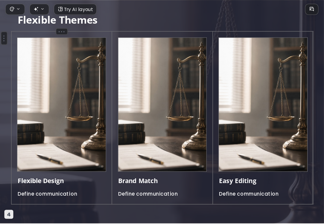 Legal Case Analysis AI Presentation Templates for Law Firms and Litigation 2026 - Slide 4