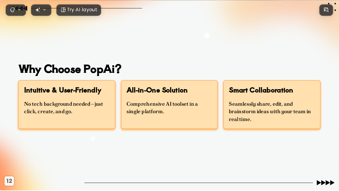Golden Drift AI Presentation Template for Teaching Courseware 2026 - Slide 12