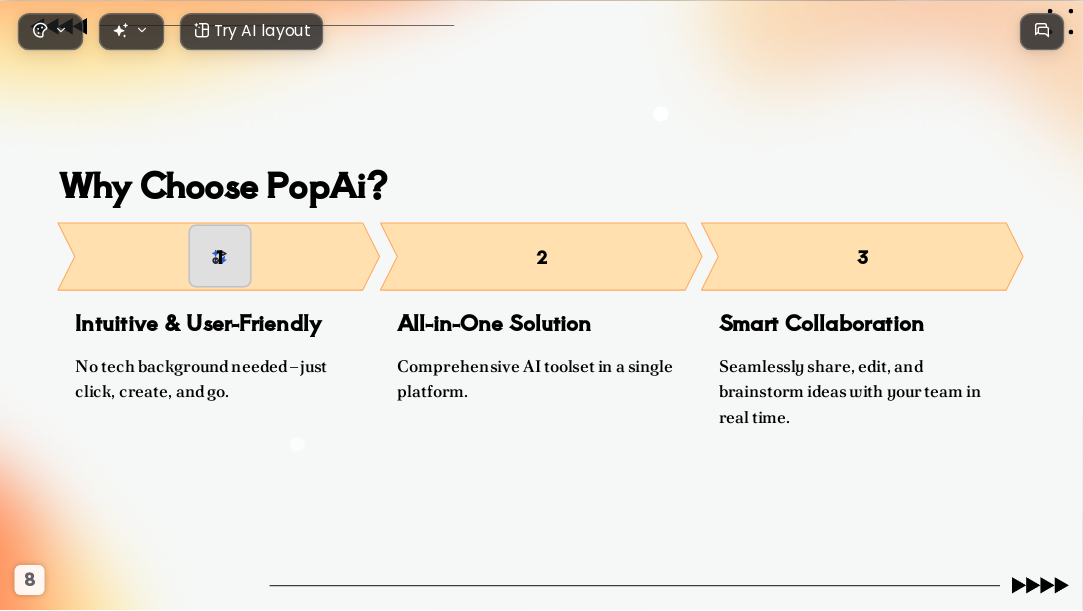 Golden Drift AI Presentation Template for Teaching Courseware 2026 - Slide 8