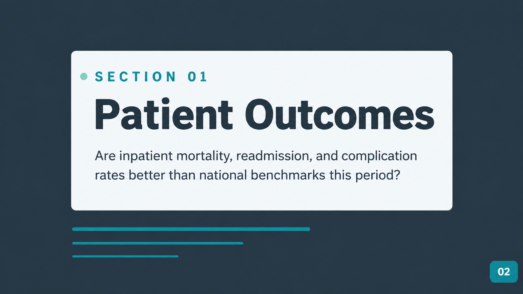 Hospital Annual Report AI Slide Templates for Teams 2026 - Slide 2