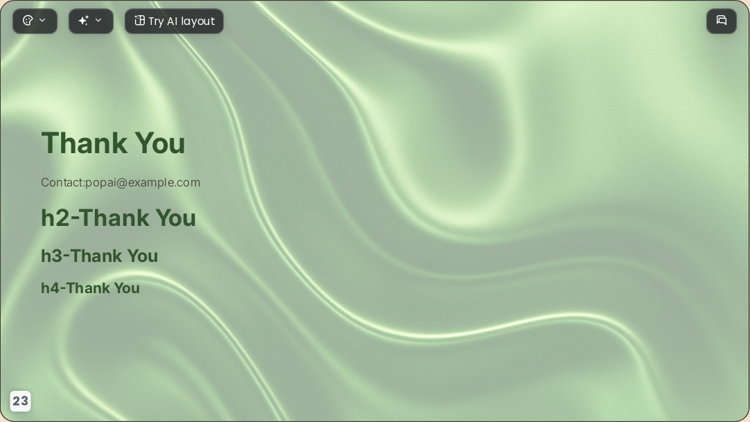 Creamy Lines AI Presentation Template for Teaching Courseware 2026 - Slide 23