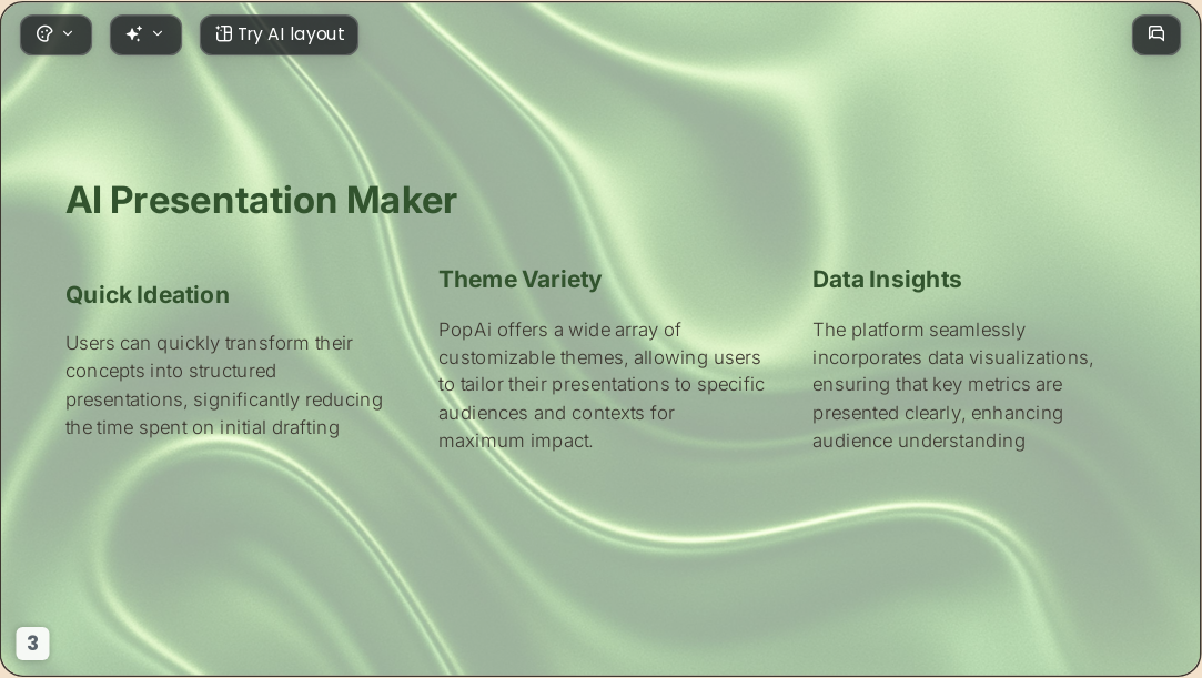 Creamy Lines AI Presentation Template for Teaching Courseware 2026 - Slide 3