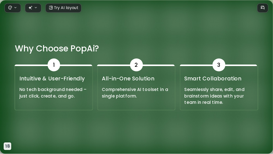 Business Plan AI Presentation Template for Teaching Courseware 2026 - Slide 18