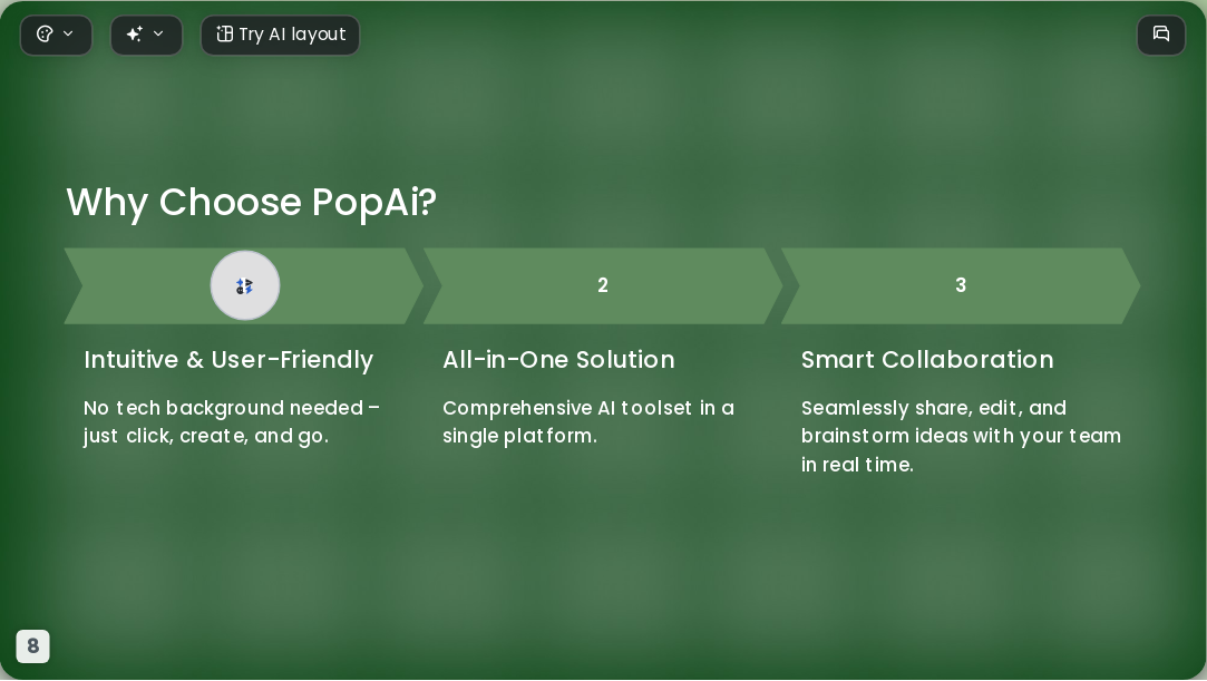Business Plan AI Presentation Template for Teaching Courseware 2026 - Slide 8