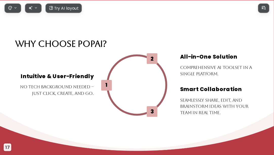 Red Gilded Years AI Presentation Template for Portfolio Showcase 2026 - Slide 17