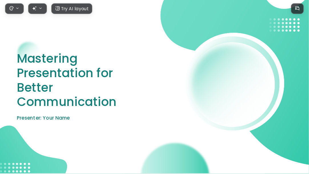 Green workplace minimalism AI Presentation Template for Teaching Courseware 2026