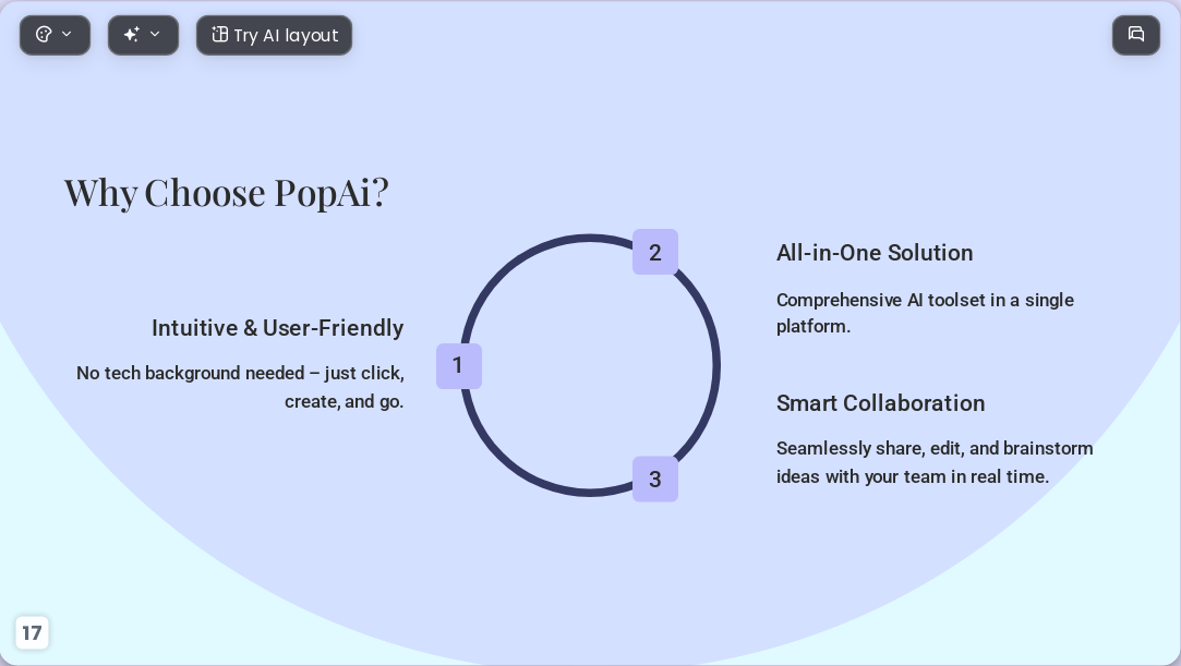 Geometric Blue AI Presentation Template for Teaching Courseware 2026 - Slide 17