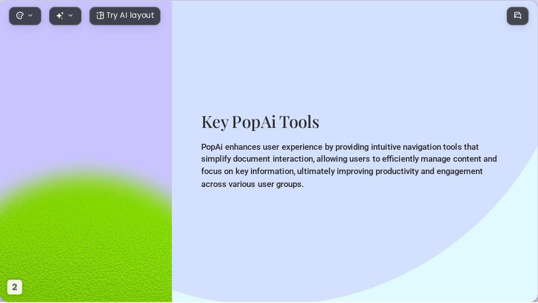 Geometric Blue AI Presentation Template for Teaching Courseware 2026 - Slide 2