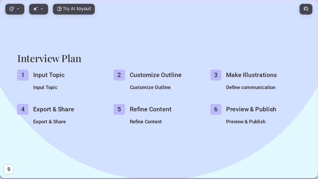 Geometric Blue AI Presentation Template for Teaching Courseware 2026 - Slide 5