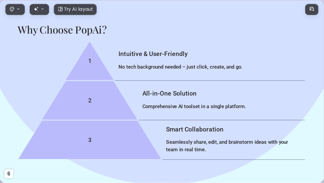 Geometric Blue AI Presentation Template for Teaching Courseware 2026 - Slide 6