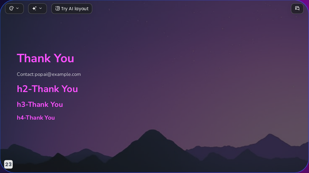 Iridescent Aurora AI Presentation Template for Creative Proposal 2026 - Slide 23