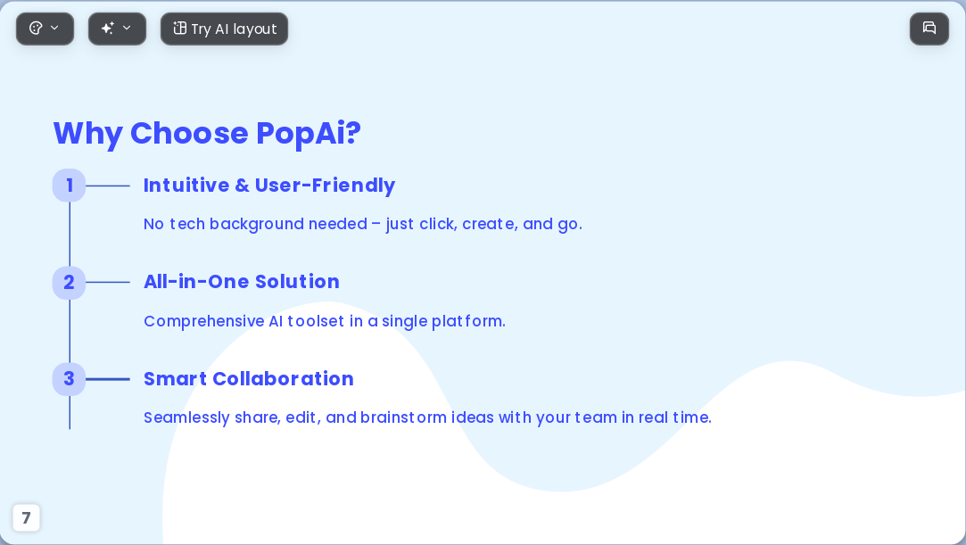 3d illustration character AI Presentation Template for Teaching Courseware 2026 - Slide 7