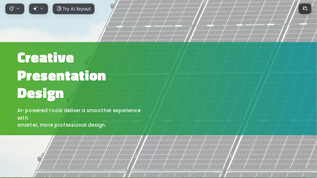 Green Minimalist Style AI Presentation Template for Teaching Courseware 2026