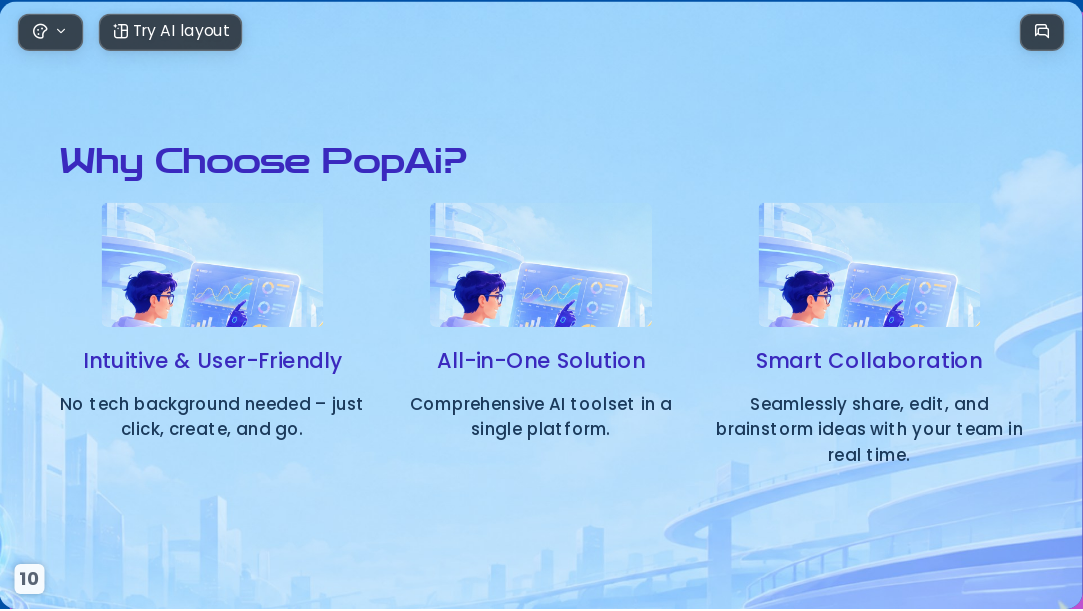 AI Tool for Presentation Design Mastering PopAi Creative Features 2026 - Slide 10
