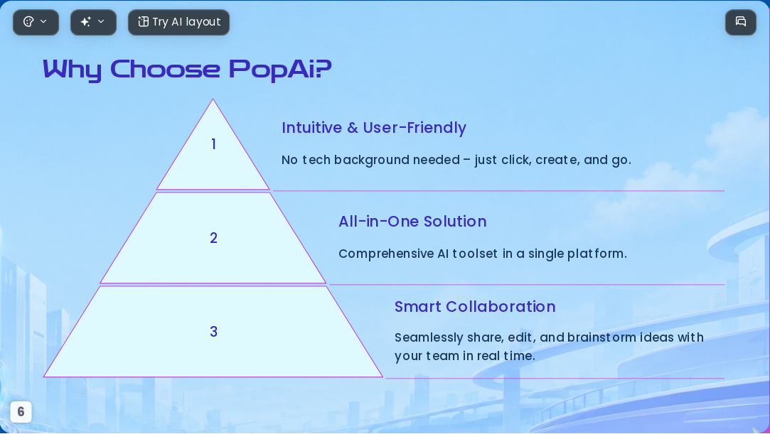 AI Tool for Presentation Design Mastering PopAi Creative Features 2026 - Slide 6