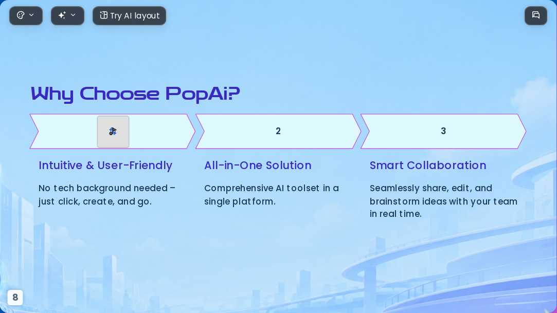 AI Tool for Presentation Design Mastering PopAi Creative Features 2026 - Slide 8