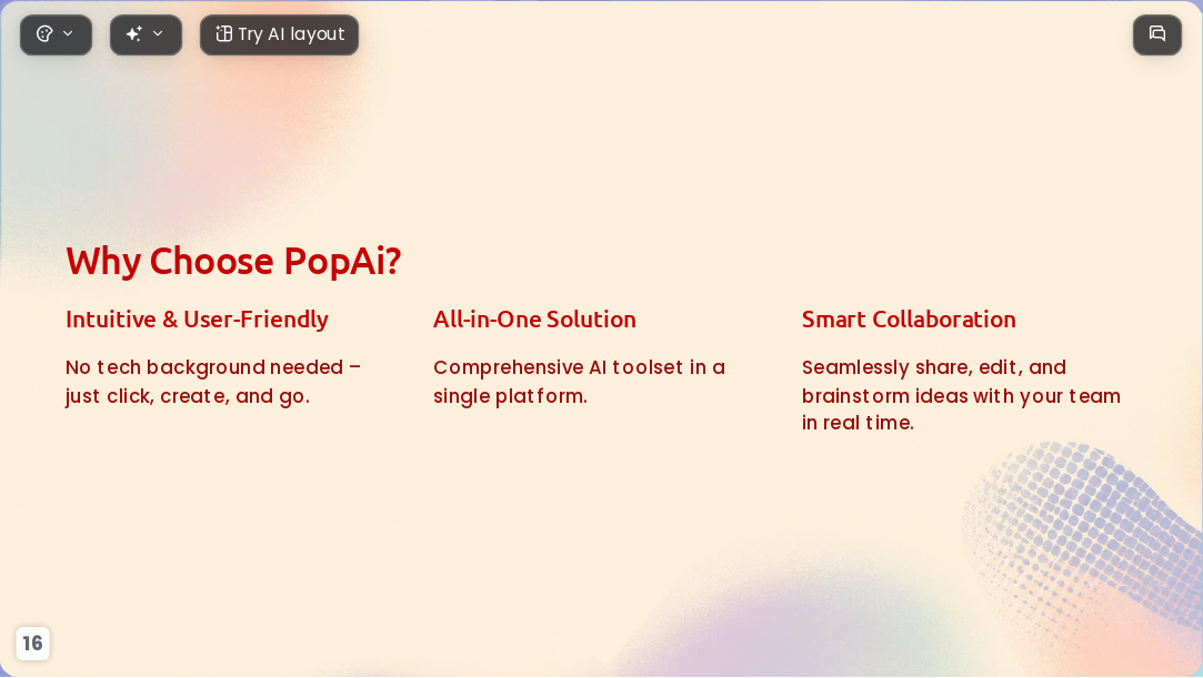 Free AI PowerPoint Generator Comparison Guide Top Tools and Templates for 2026 - Slide 16