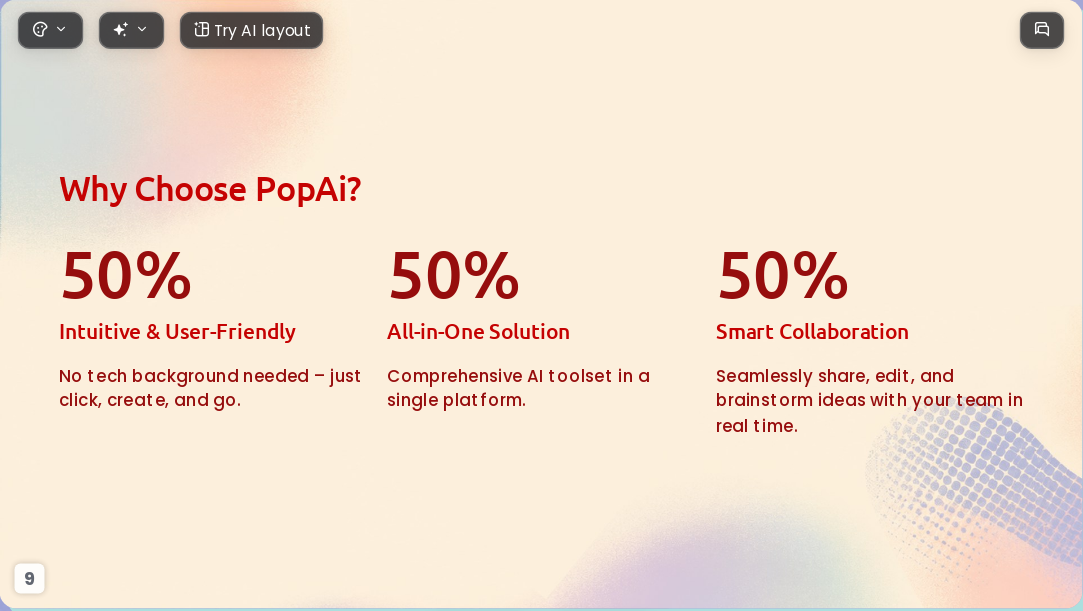 Free AI PowerPoint Generator Comparison Guide Top Tools and Templates for 2026 - Slide 9