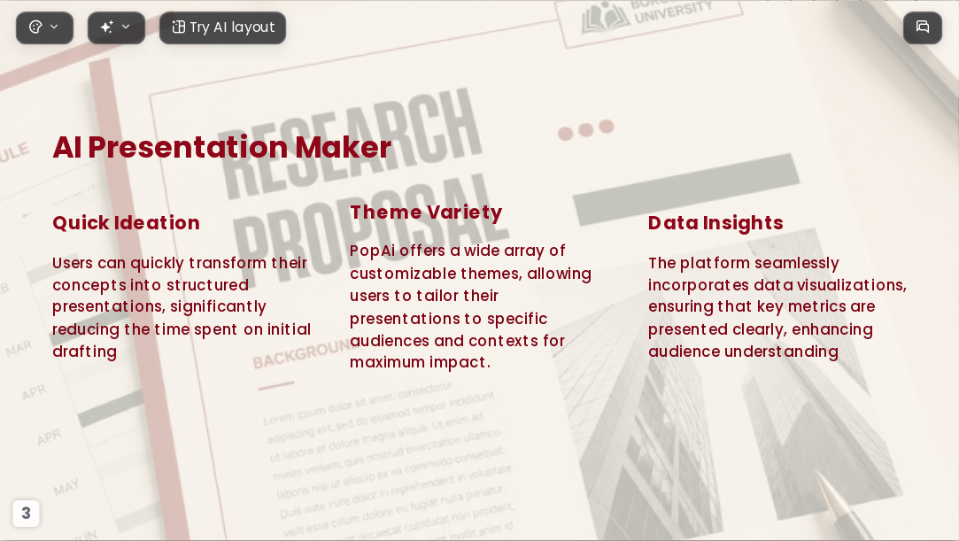 Dissertation Proposal AI Presentation Templates for PhD Students 2026 - Slide 3