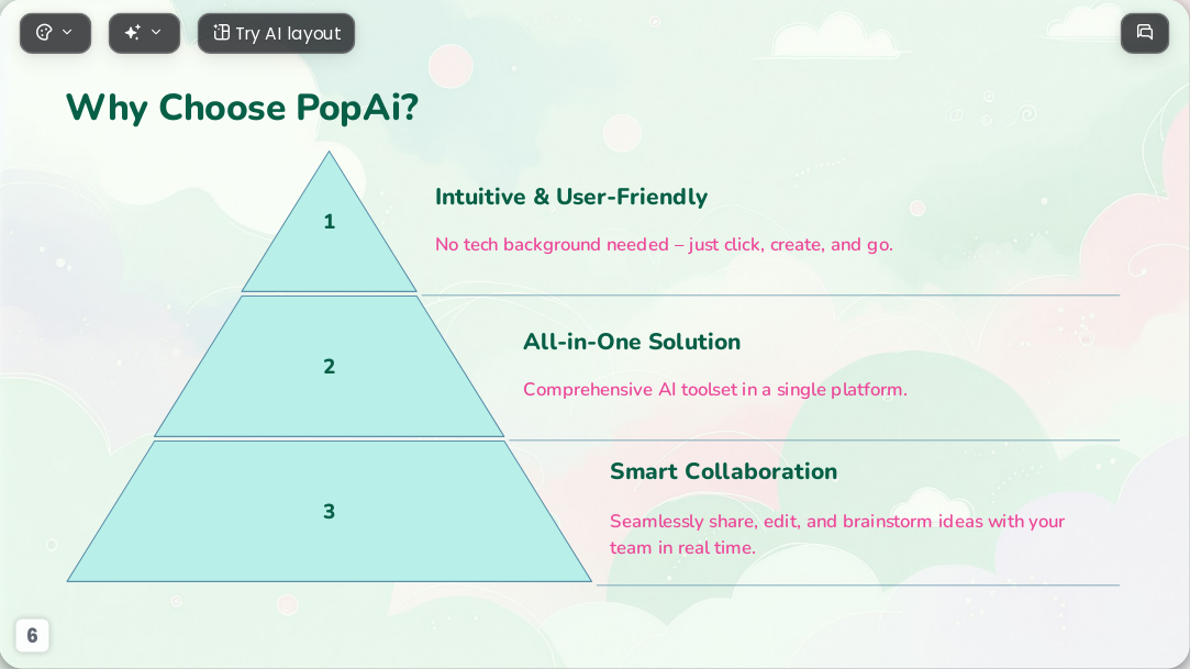 Sweet Dreams AI Presentation Template for Portfolio Showcase 2026 - Slide 6
