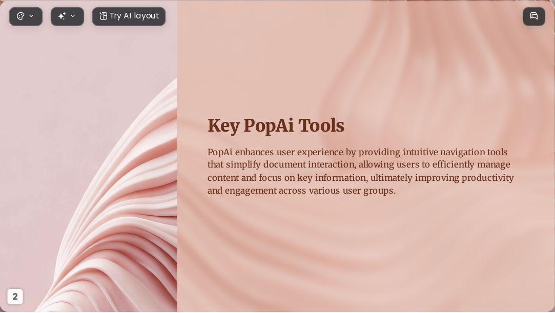 Gradient Fluid Art AI Presentation Template for Teaching Courseware 2026 - Slide 2