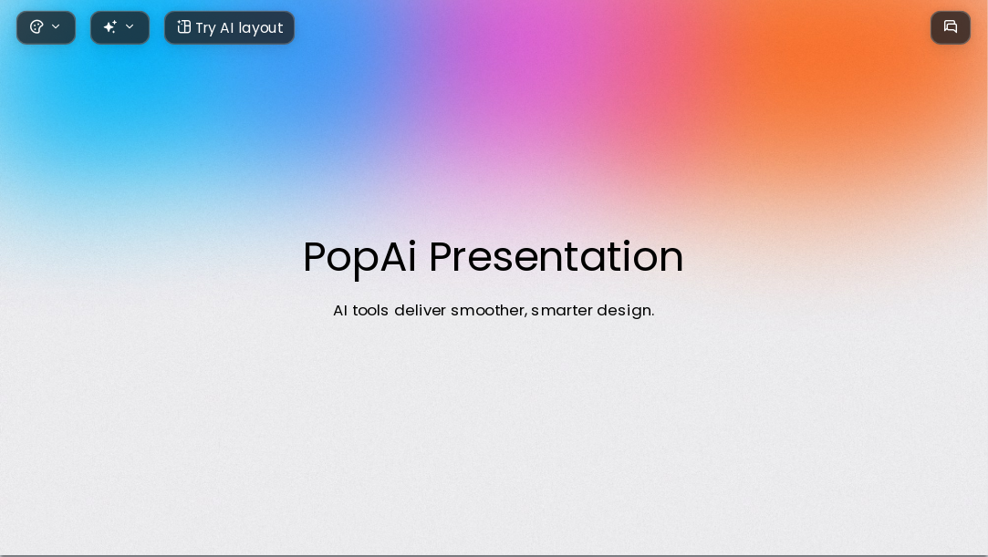 Minimal Gradient AI Presentation Template for Teaching Courseware 2026