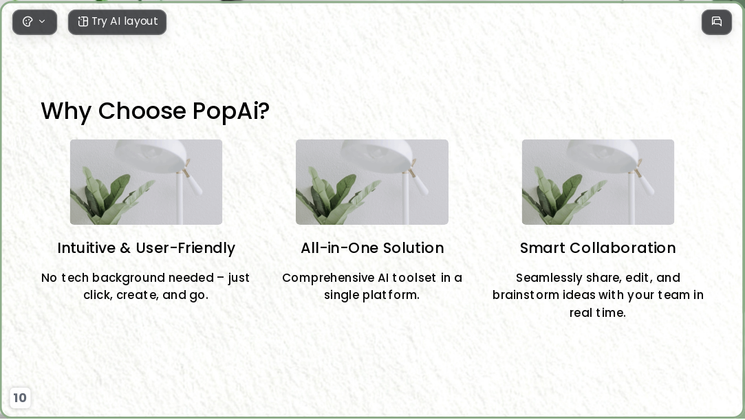 Minimalist green vitality AI Presentation Template for Artwork Showcase 2026 - Slide 10
