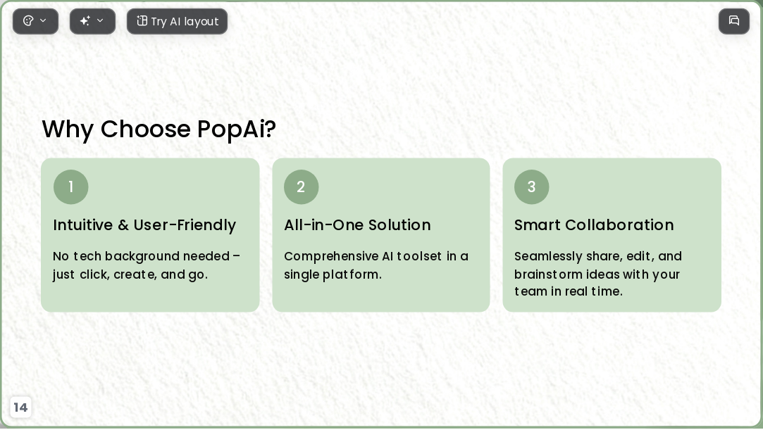 Minimalist green vitality AI Presentation Template for Artwork Showcase 2026 - Slide 14