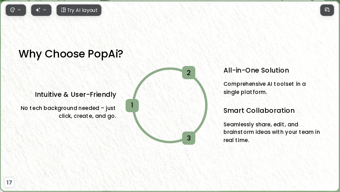 Minimalist green vitality AI Presentation Template for Artwork Showcase 2026 - Slide 17
