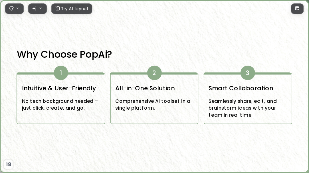 Minimalist green vitality AI Presentation Template for Artwork Showcase 2026 - Slide 18