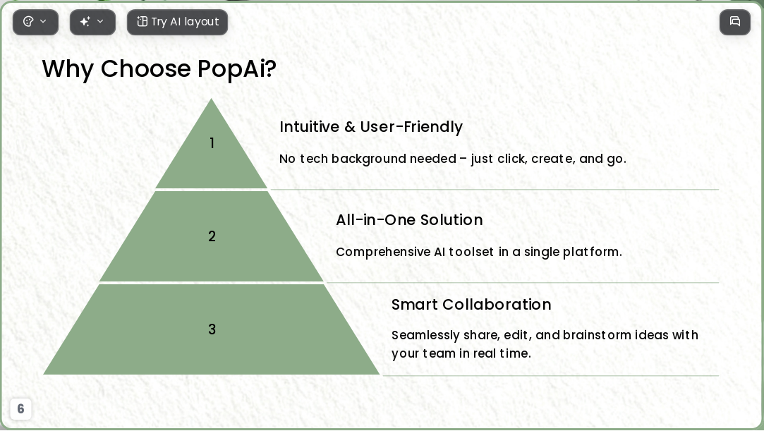 Minimalist green vitality AI Presentation Template for Artwork Showcase 2026 - Slide 6