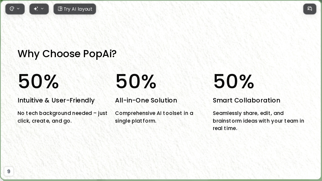Minimalist green vitality AI Presentation Template for Artwork Showcase 2026 - Slide 9