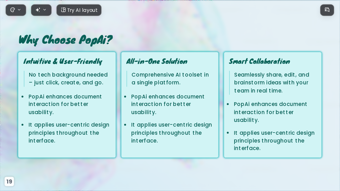 Gradual Art Leap AI Presentation Template for Teaching Courseware 2026 - Slide 19