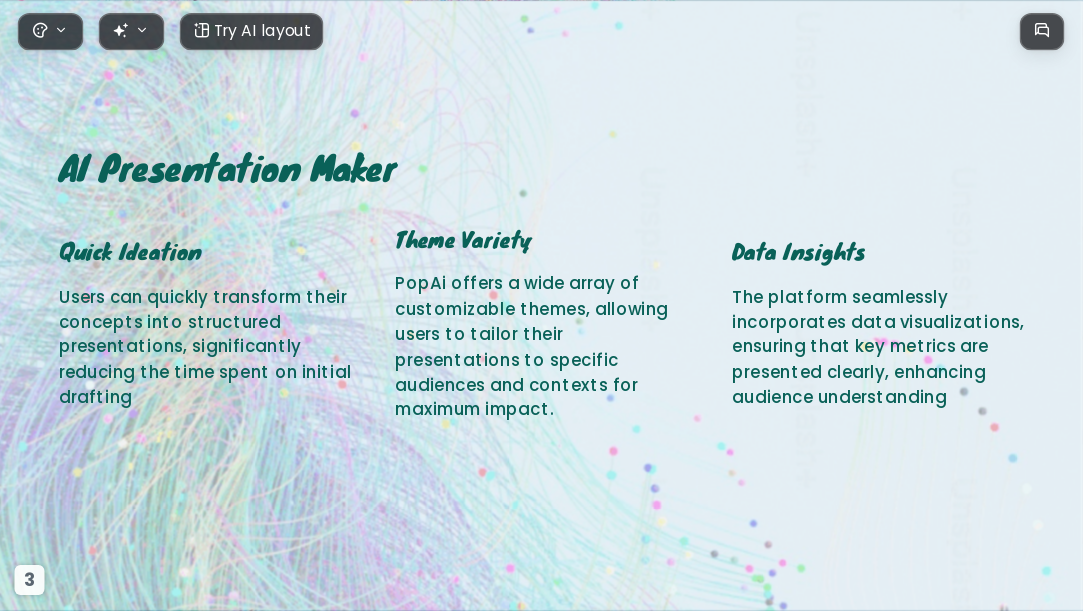 Gradual Art Leap AI Presentation Template for Teaching Courseware 2026 - Slide 3
