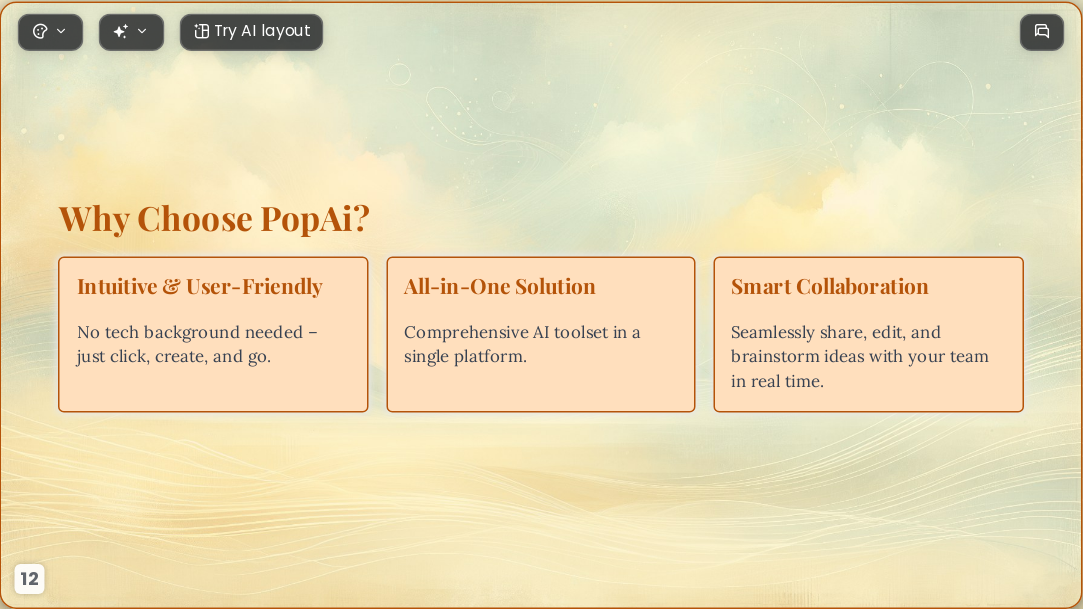 Classical Art AI Presentation Template for Portfolio Showcase 2026 - Slide 12