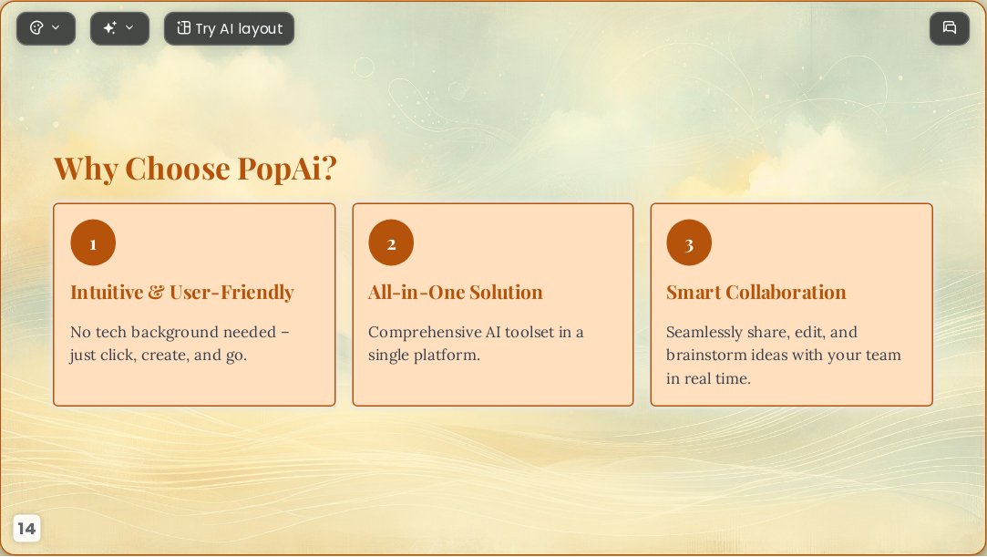 Classical Art AI Presentation Template for Portfolio Showcase 2026 - Slide 14